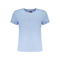 T-shirt Tommy Hilfiger Azzurro en coton pour femme