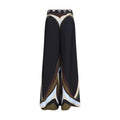 Emilio Pucci Black Silk Flared Pants