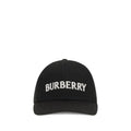 Burberry Black Cotton Cap (Baseball Hat)