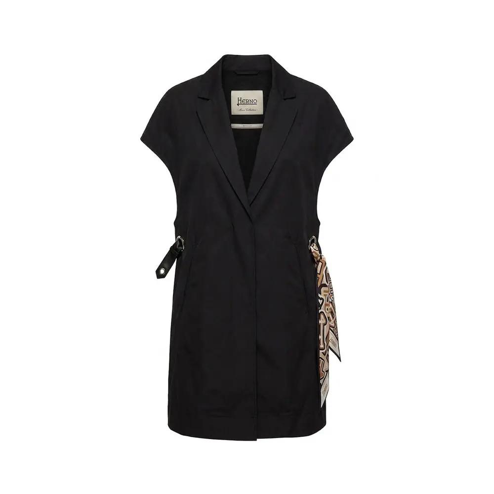 Robe décontractée Herno en coton noir