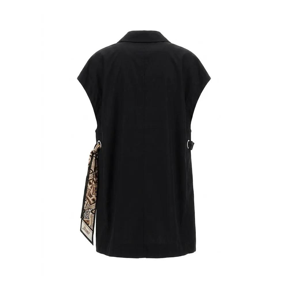 Robe décontractée Herno en coton noir