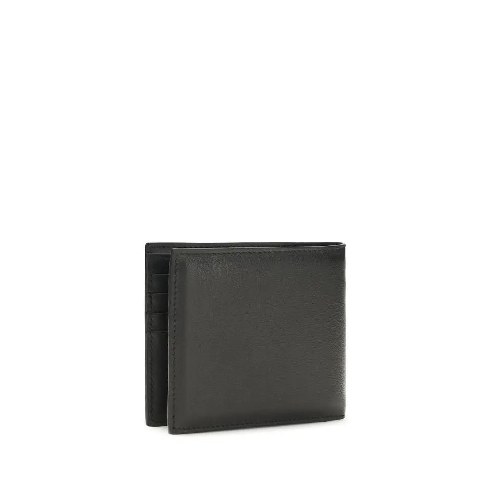 Portefeuille Givenchy Bos Taurus en cuir de veau noir