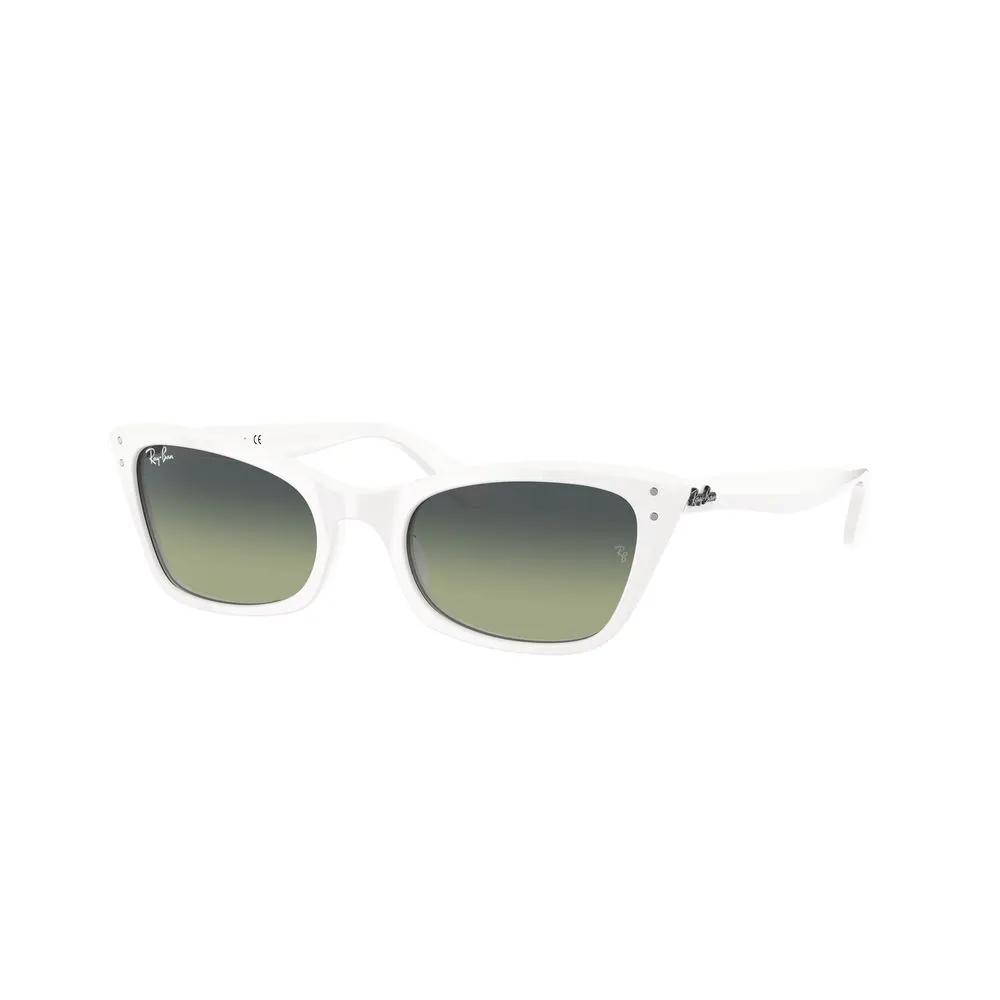 Lunettes de soleil Ray-Ban en acétate blanc
