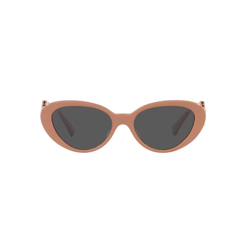 Lunettes de soleil Versace en acétate marron