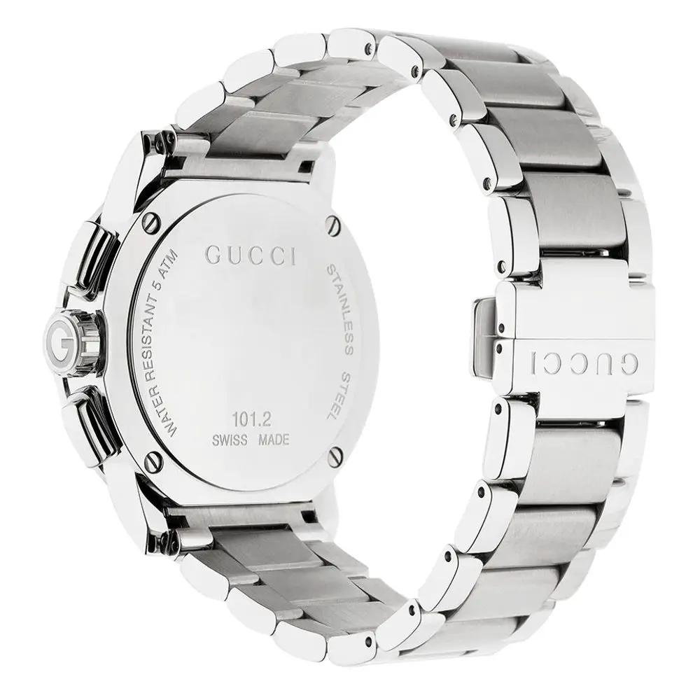 Gucci Gray Stainless Steel Dress Watch
