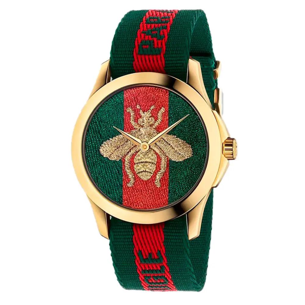Montre-bracelet Gucci en nylon multicolore