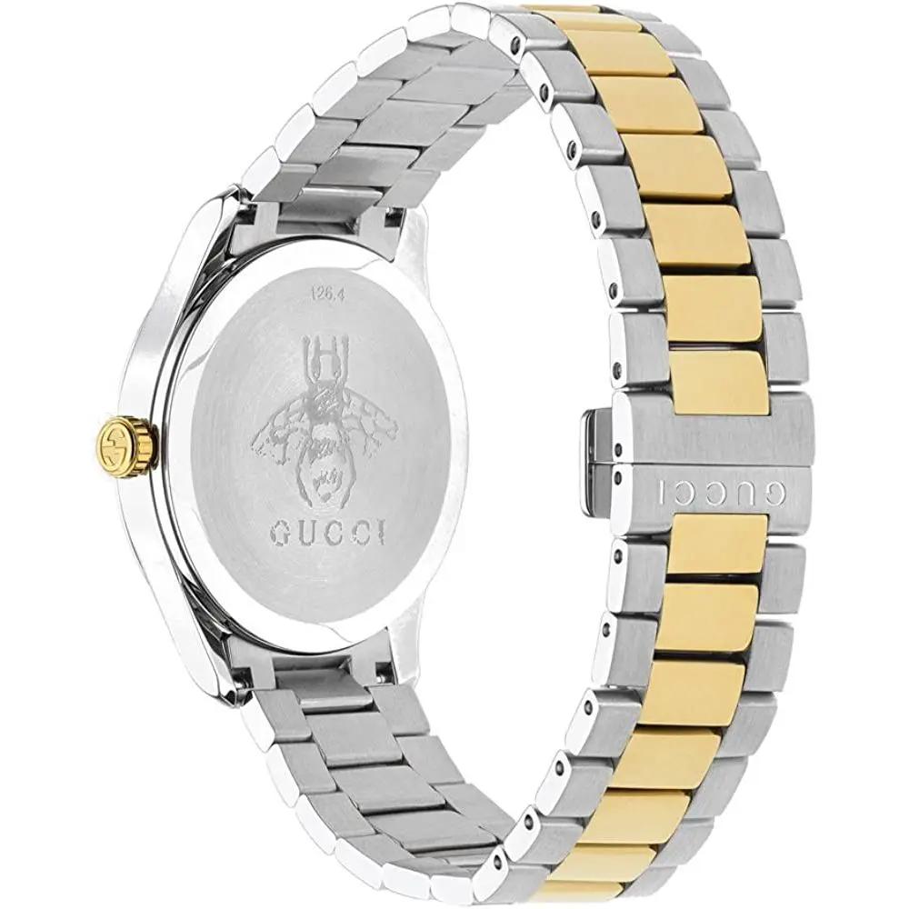 Montre habillée Gucci en acier inoxydable argenté