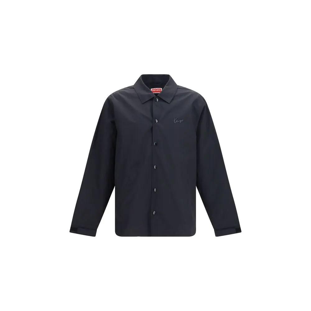 Veste en coton noir Kenzo