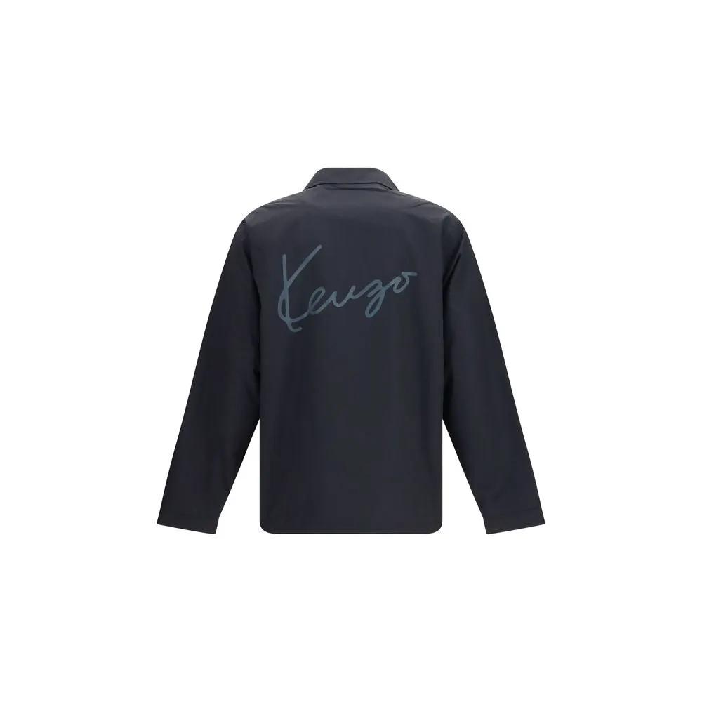 Veste en coton noir Kenzo
