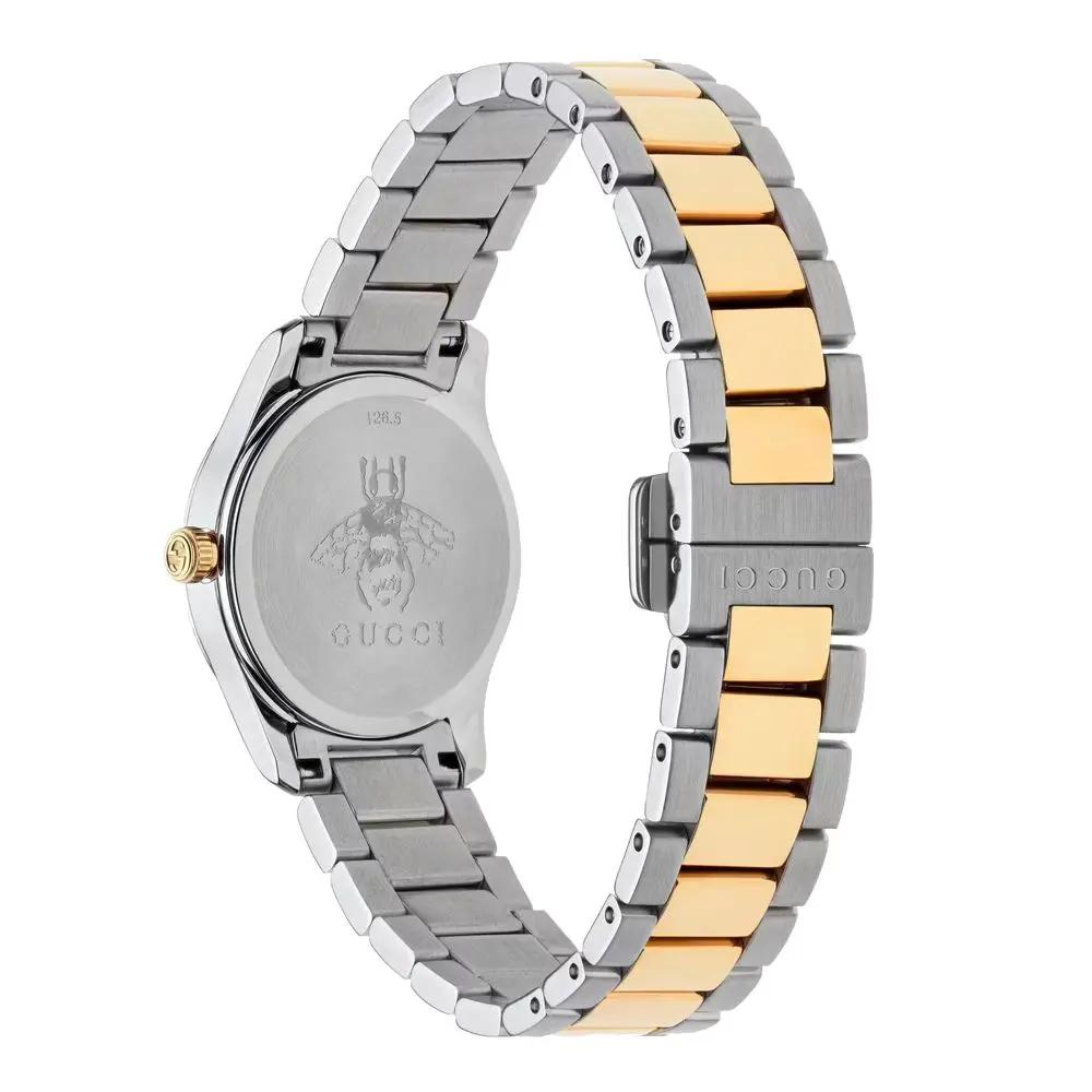 Montre habillée Gucci en acier inoxydable doré