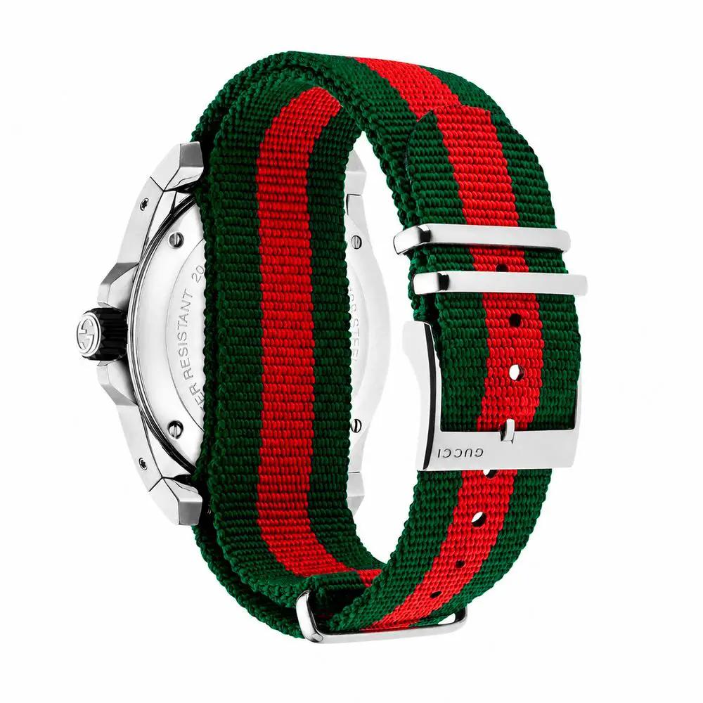Montre sport Gucci en nylon multicolore