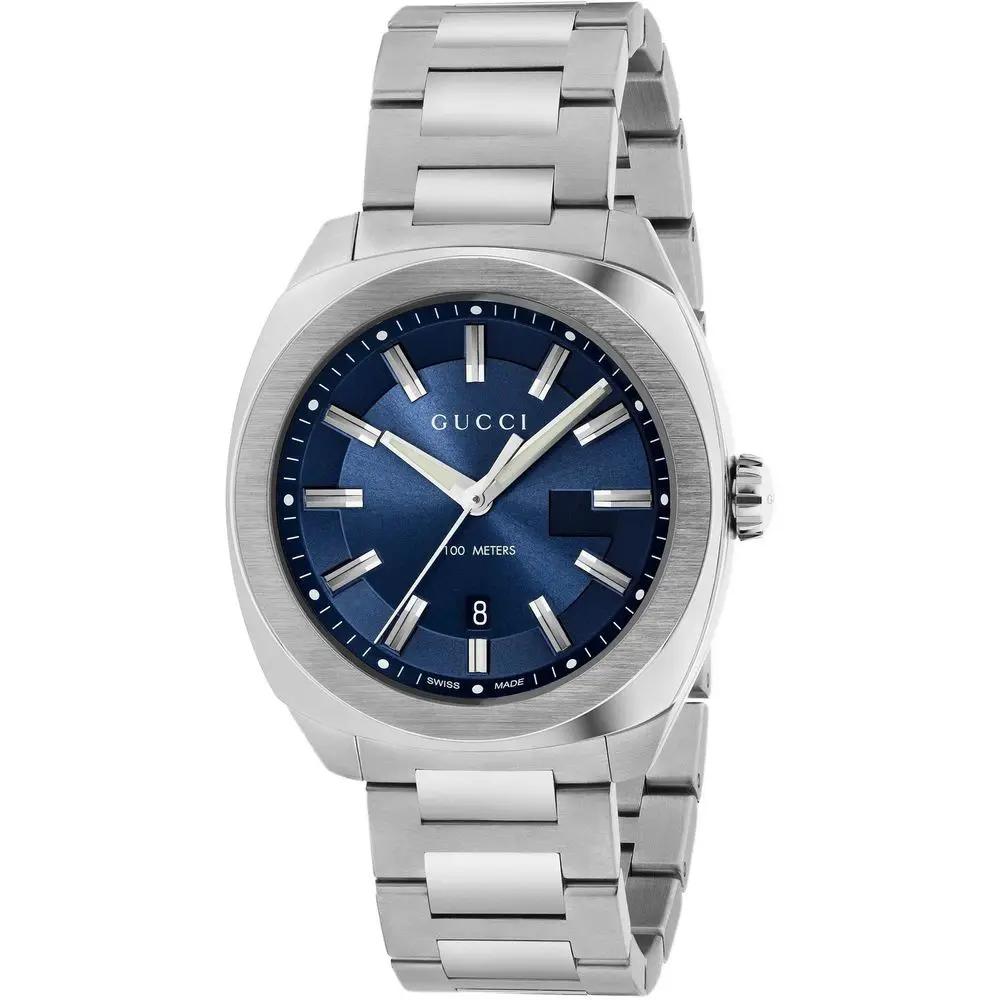 Gucci Gucci Gray Stainless Steel Dress Watch