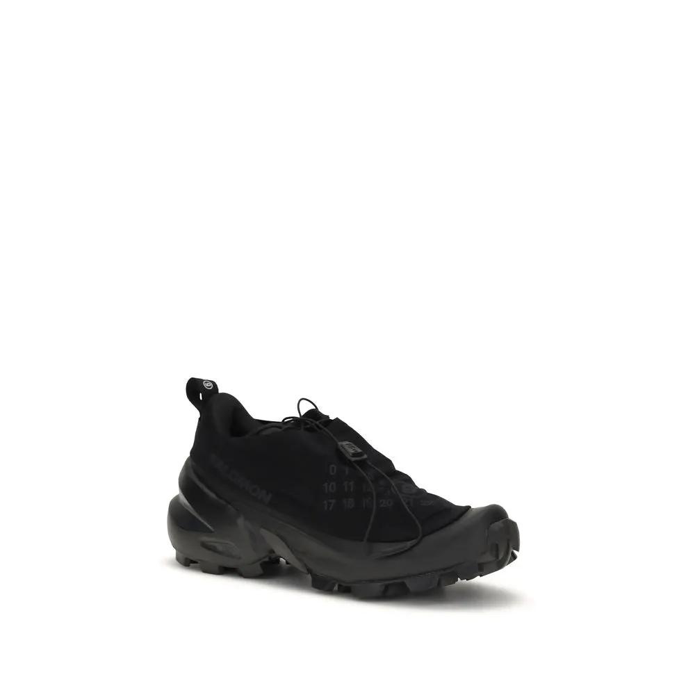 MM6 Black Polyamide Athletic Sneakers