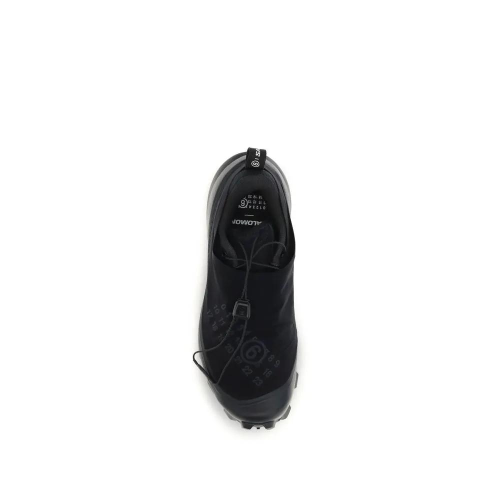 MM6 Black Polyamide Athletic Sneakers