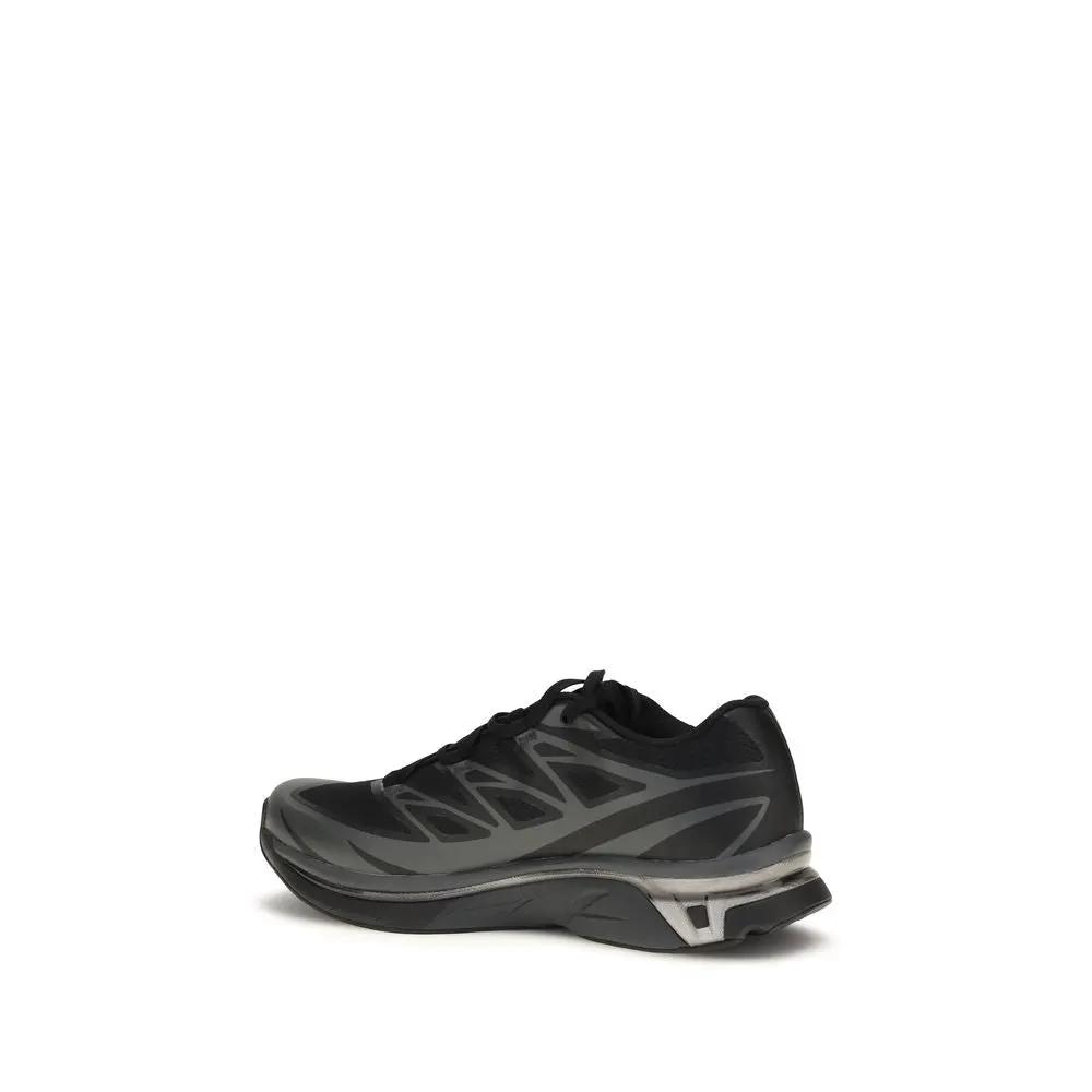 MM6 Black Polyamide Athletic Sneakers