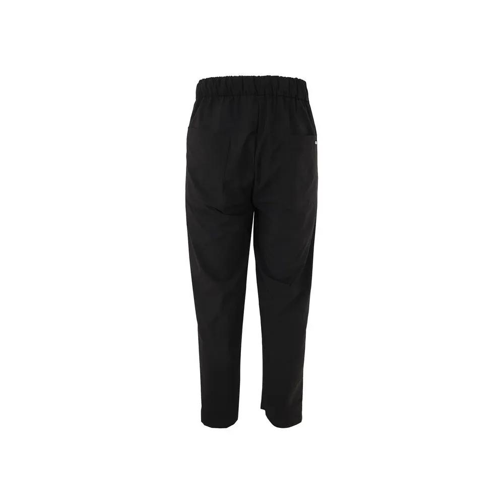 Herno Black Polyester Casual Pants