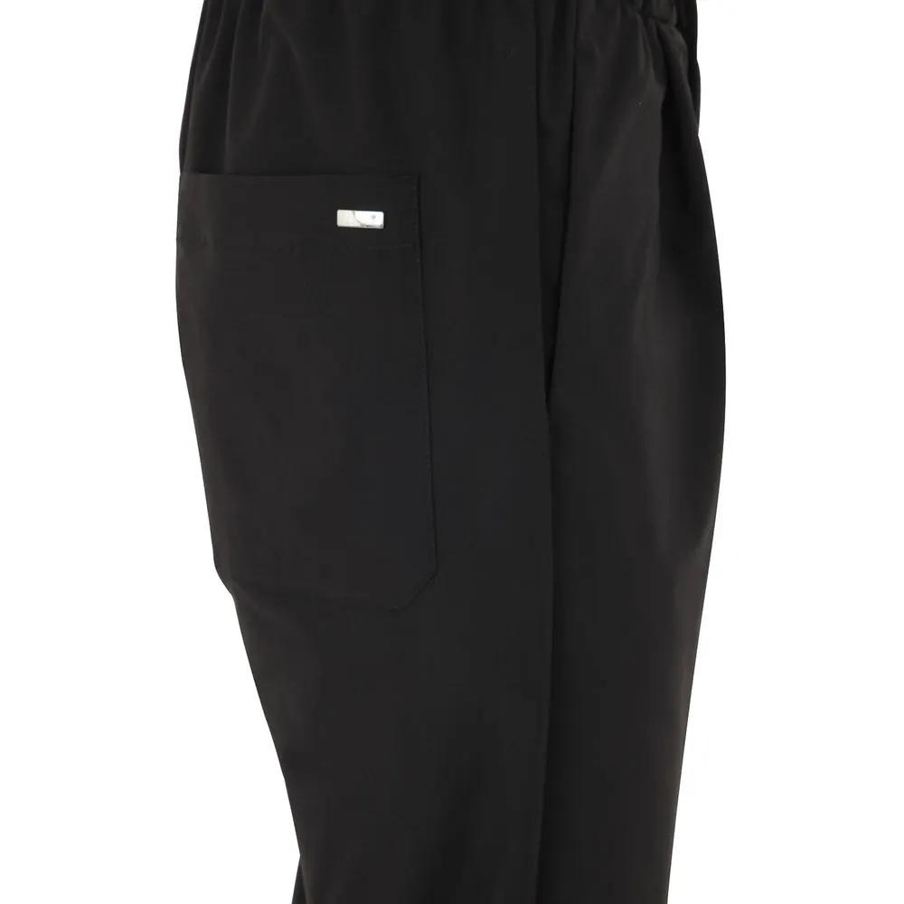 Herno Black Polyester Casual Pants