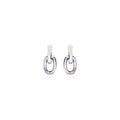 Rabanne Silver Resin Earrings