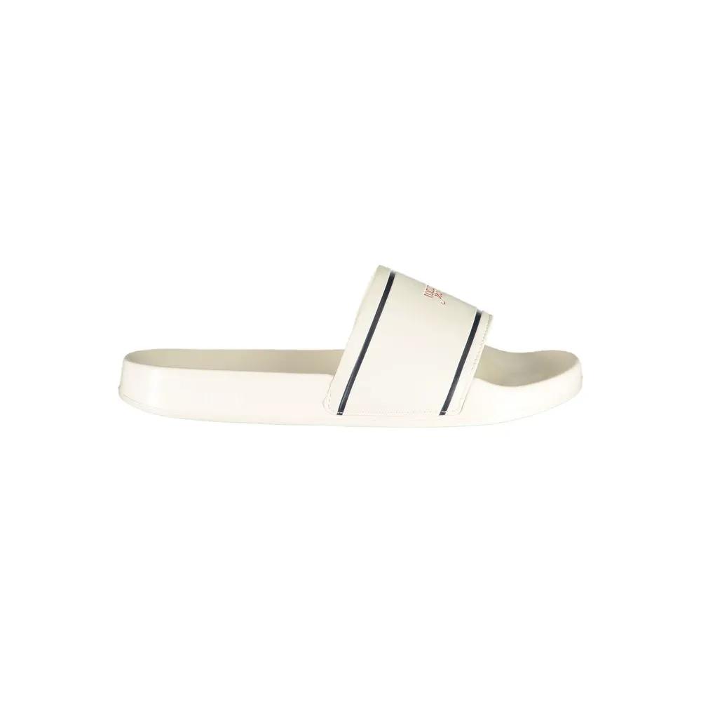 Chaussons blancs en polyuréthane Tommy Hilfiger pour femme