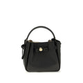 Sac bandoulière Bos Taurus en cuir de veau noir Tory Burch