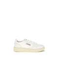 Baskets basses Autry Bos Taurus en cuir de veau blanc