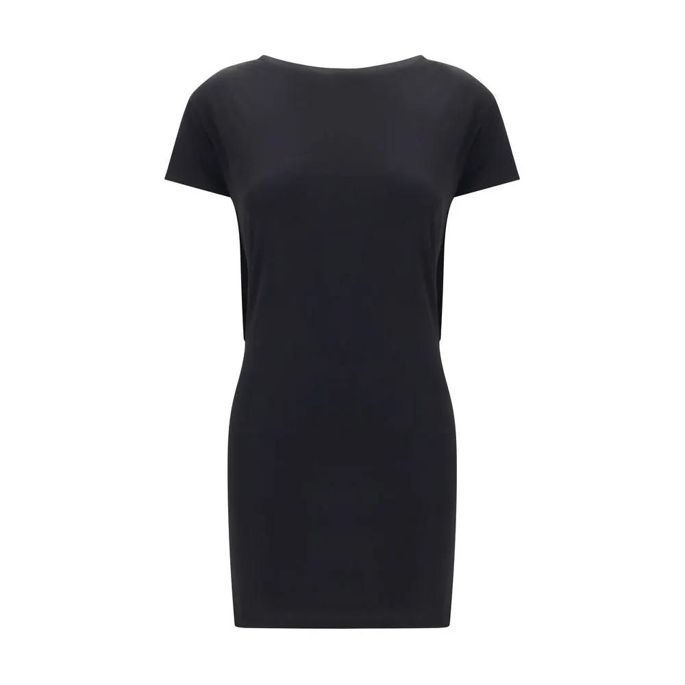Jacquemus Black Viscose Cocktail Dress