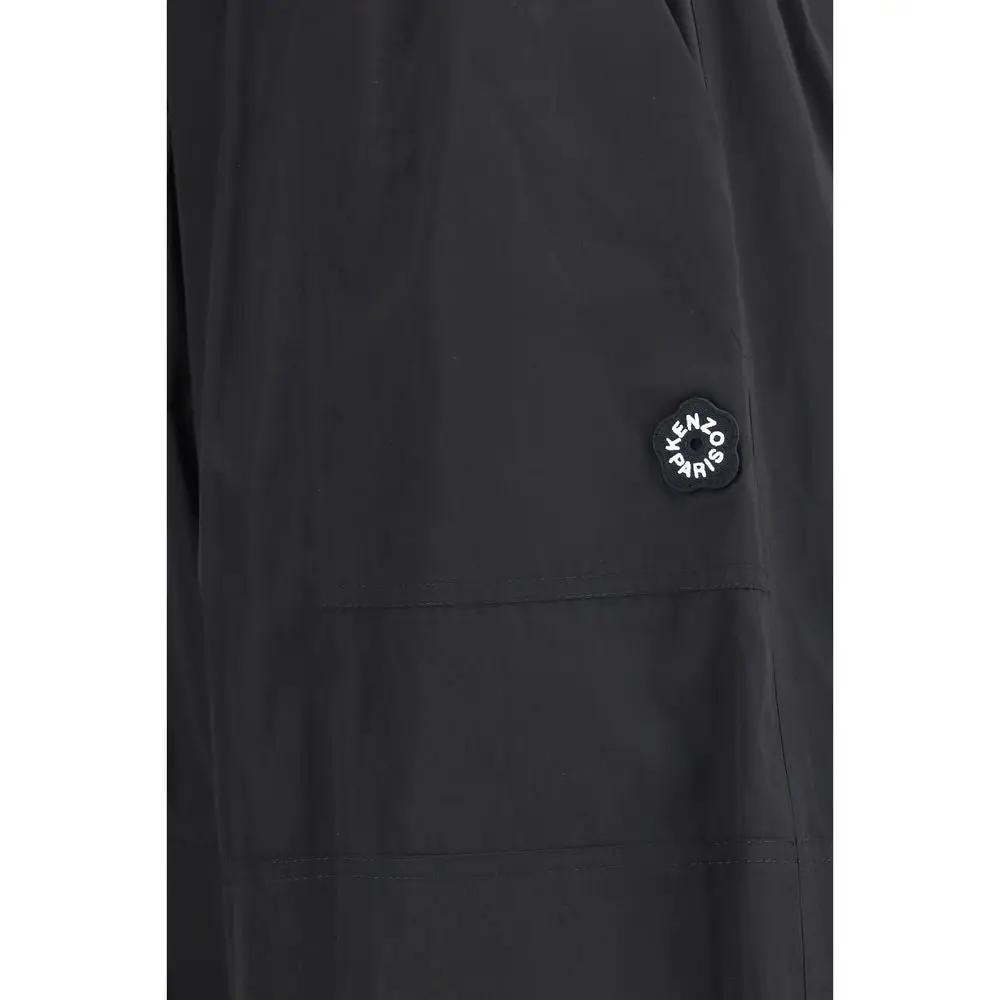Pantalon décontracté Kenzo en polyester noir