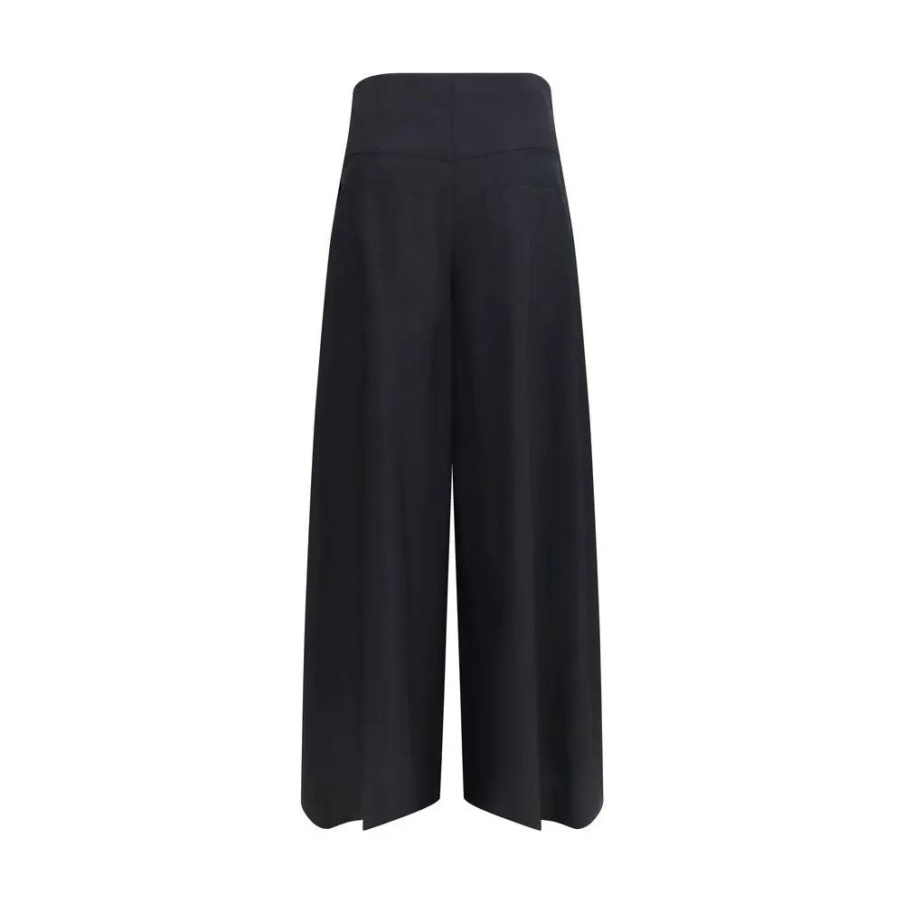 Pantalon casual Brunello Cucinelli en coton noir