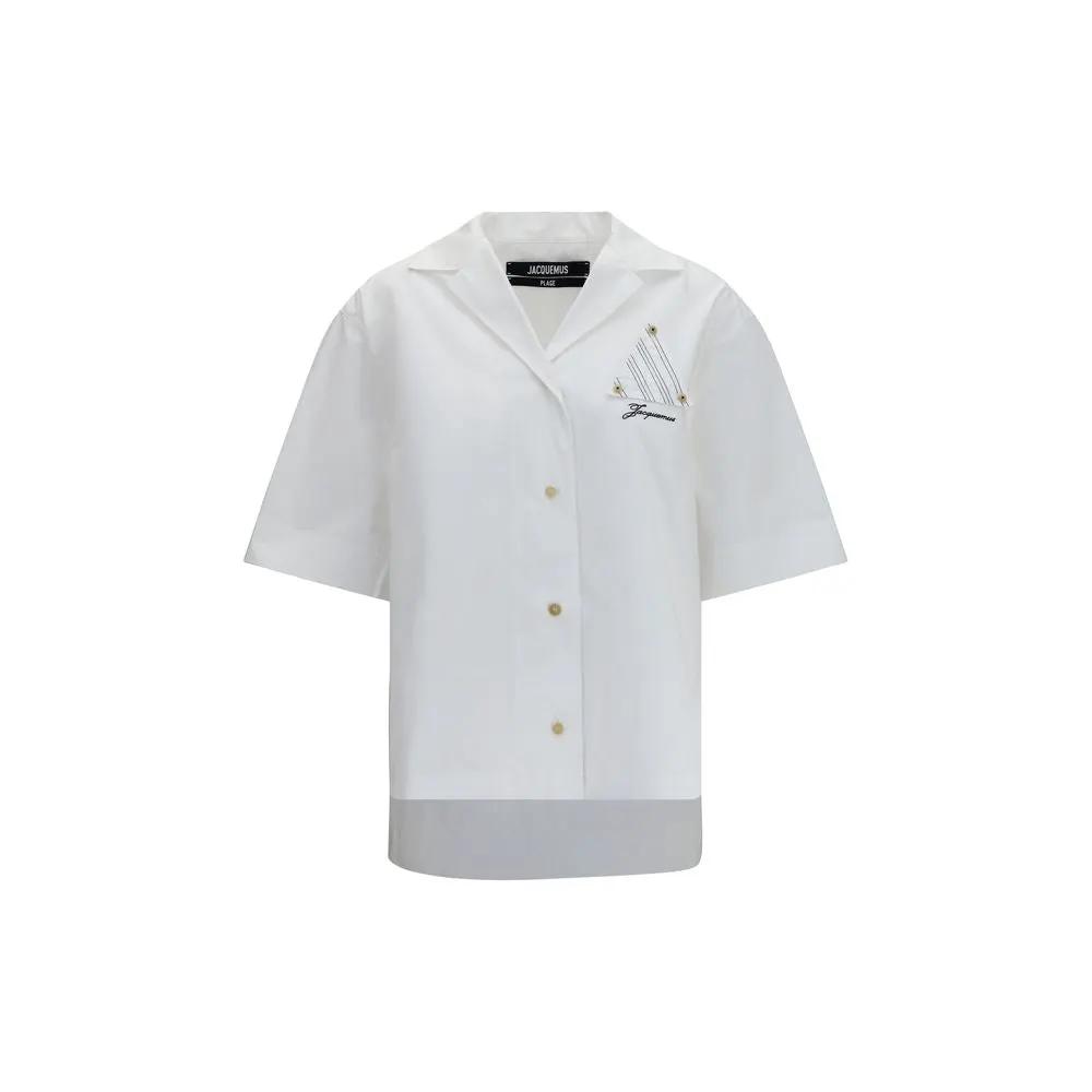 Chemise en coton blanc Jacquemus