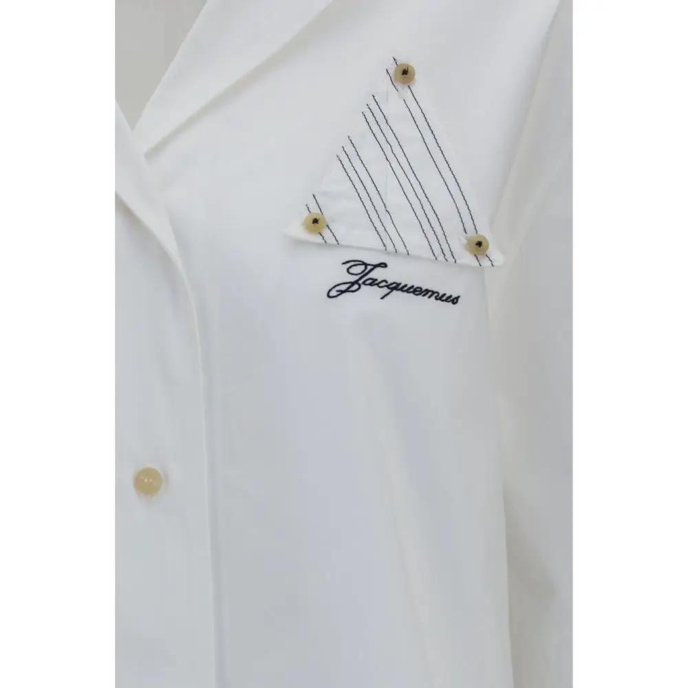 Chemise en coton blanc Jacquemus
