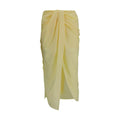 Jacquemus Bicolor Polyester Midi Skirt