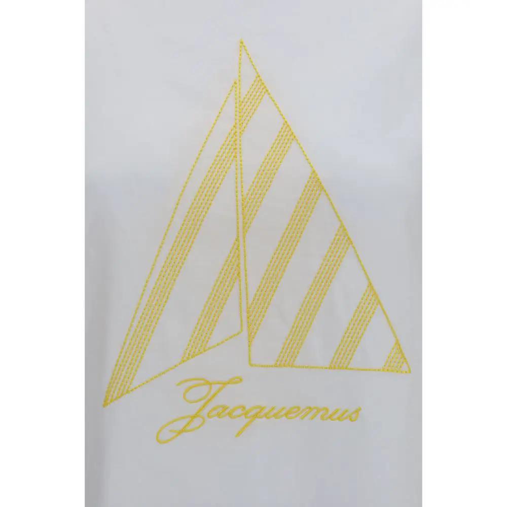 Jacquemus White Cotton T-Shirt