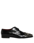 Chaussures Richelieu de cérémonie pour homme Dolce & Gabbana noires ornées