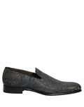 Mocassins à enfiler Dolce & Gabbana en brocart floral noir