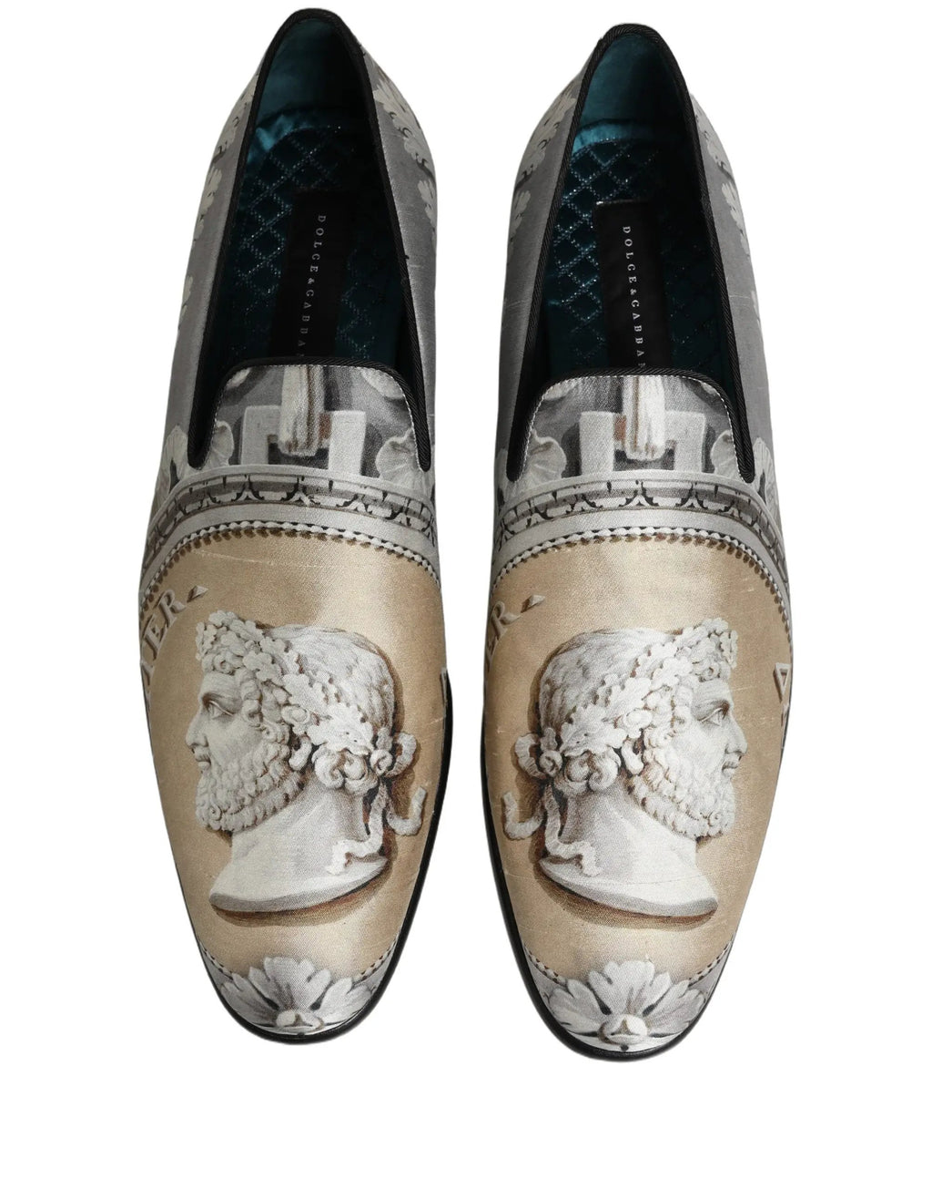 Chaussures mocassins Dolce & Gabbana multicolores Roman Slip On