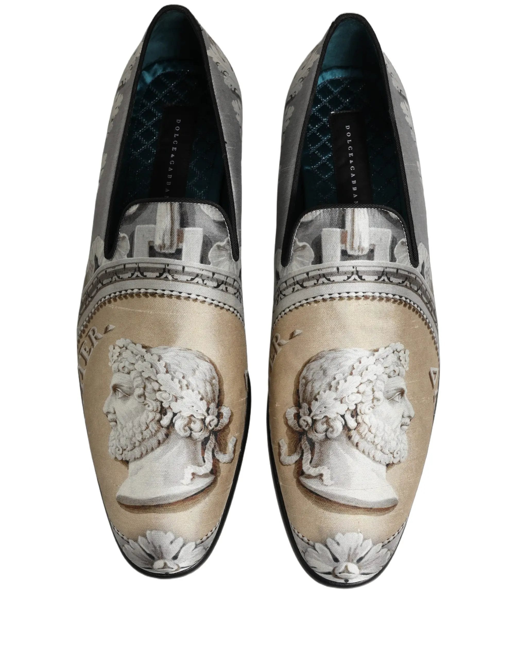 Chaussures mocassins Dolce & Gabbana multicolores Roman Slip On