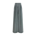 Max Mara Bicolor Wool Oves Aries Casual Pants