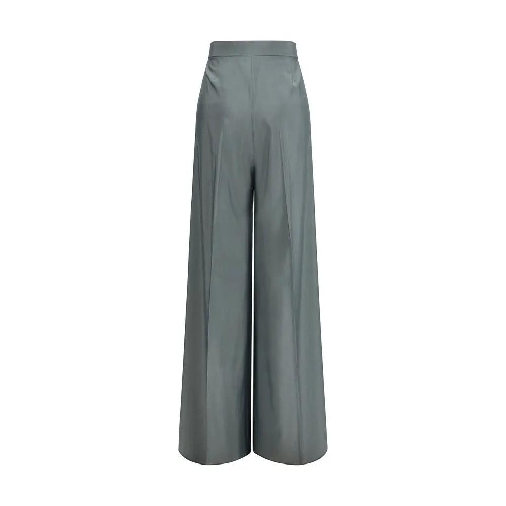 Max Mara Bicolor Wool Oves Aries Casual Pants