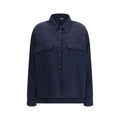 Veste Max Mara Oves Aries en laine bleue
