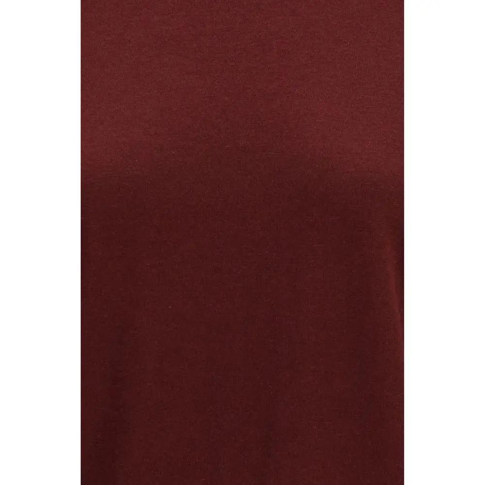 T-shirt Max Mara bordeaux en laine Oves Aries