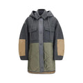 Veste Shell Max Mara en Laine Grise Oves Aries