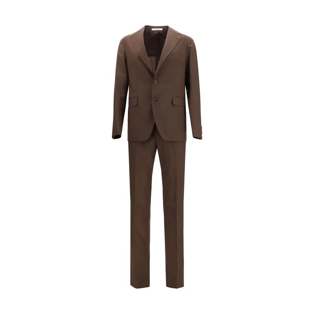 Costume deux pièces Tagliatore Oves Aries en laine marron