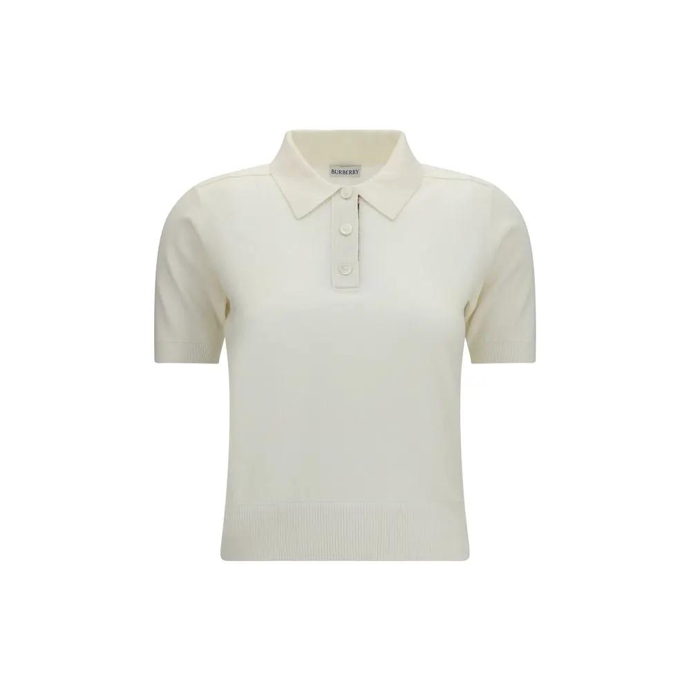 Burberry Beige Wool Oves Aries Polo Shirt