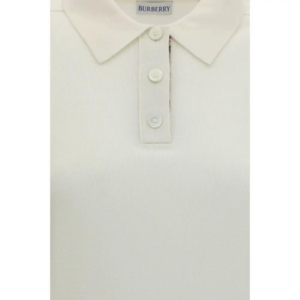 Burberry Beige Wool Oves Aries Polo Shirt