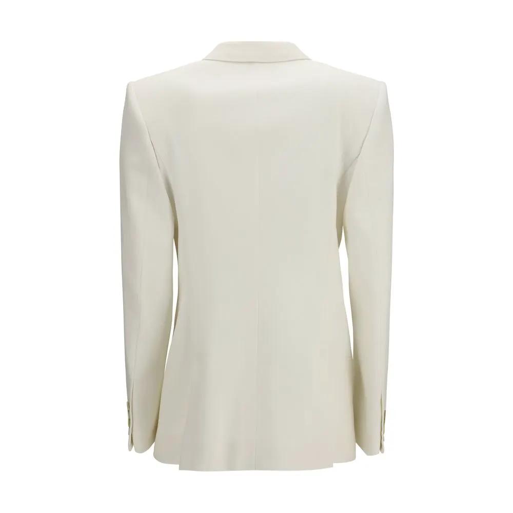 Givenchy White Wool Oves Aries Jacket