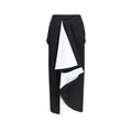 Jupe midi Givenchy en laine noire Oves Aries