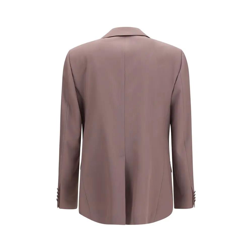 Veste Dolce & Gabbana en laine marron Oves Aries