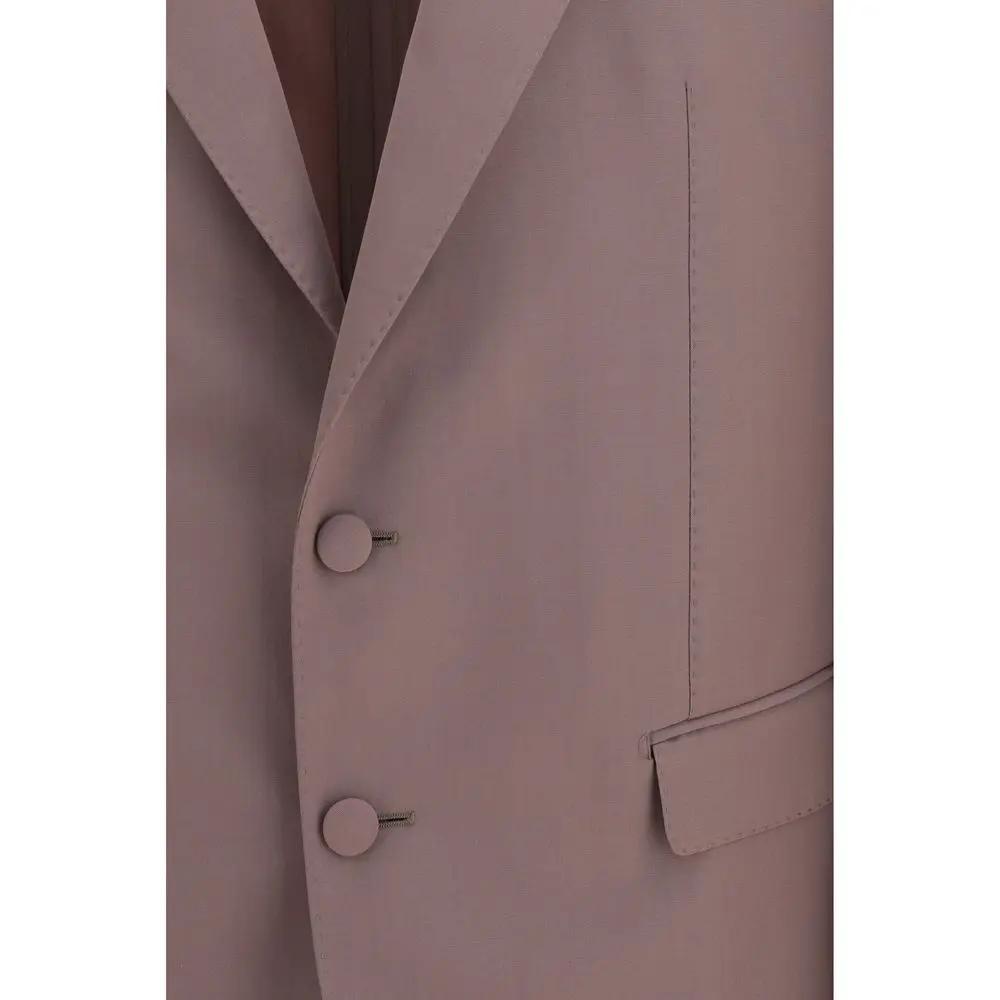 Veste Dolce & Gabbana en laine marron Oves Aries