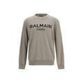 Sweat-shirt Balmain en laine bicolore avec motif Aries
