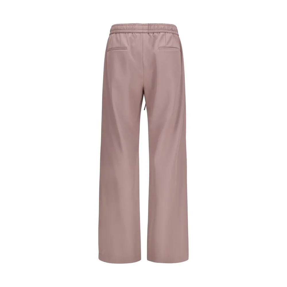 Dolce & Gabbana Brown Wool Oves Aries Joggers (Workout Pants)